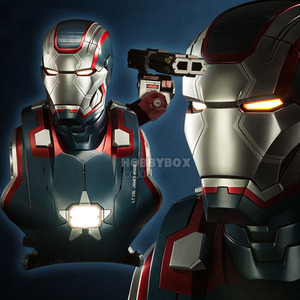 (재예약마감) 아이언 패트리어트(Iron Patriot) Life Size Bust / 아이언맨 3(Iron Man 3)